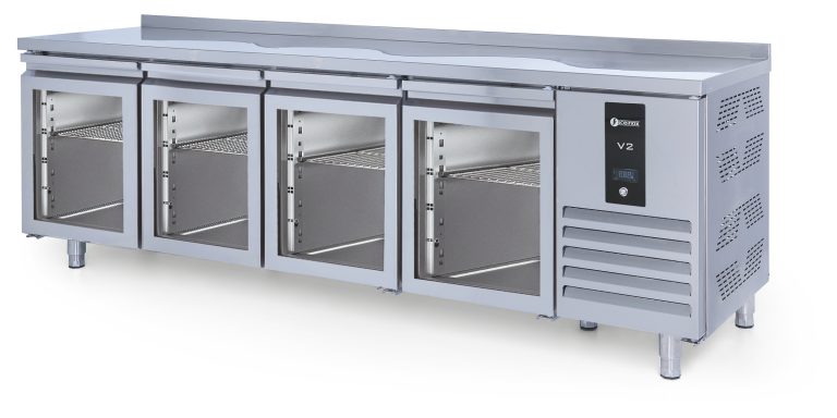 CTS 650 CR UG – Cam Kaplı – Tezgah Tipi Buzdolabı Cam Kaplı